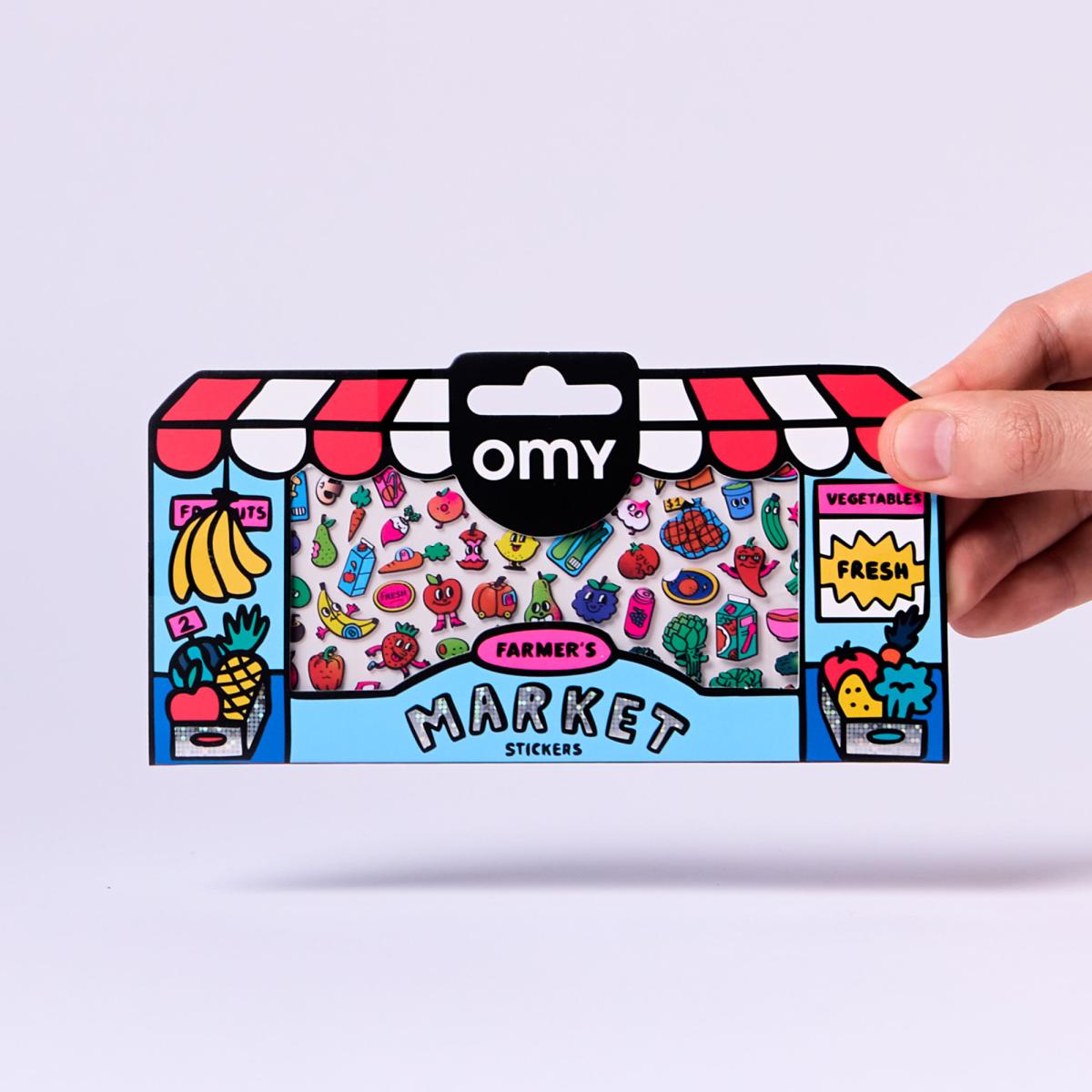 Autocolantes Omy Fabulous Stickers Boutique - Farmer's Market 9