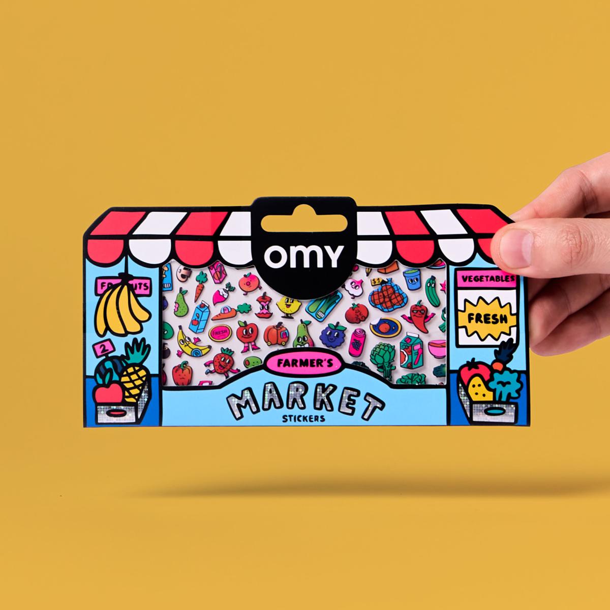 Autocolantes Omy Fabulous Stickers Boutique - Farmer's Market 10