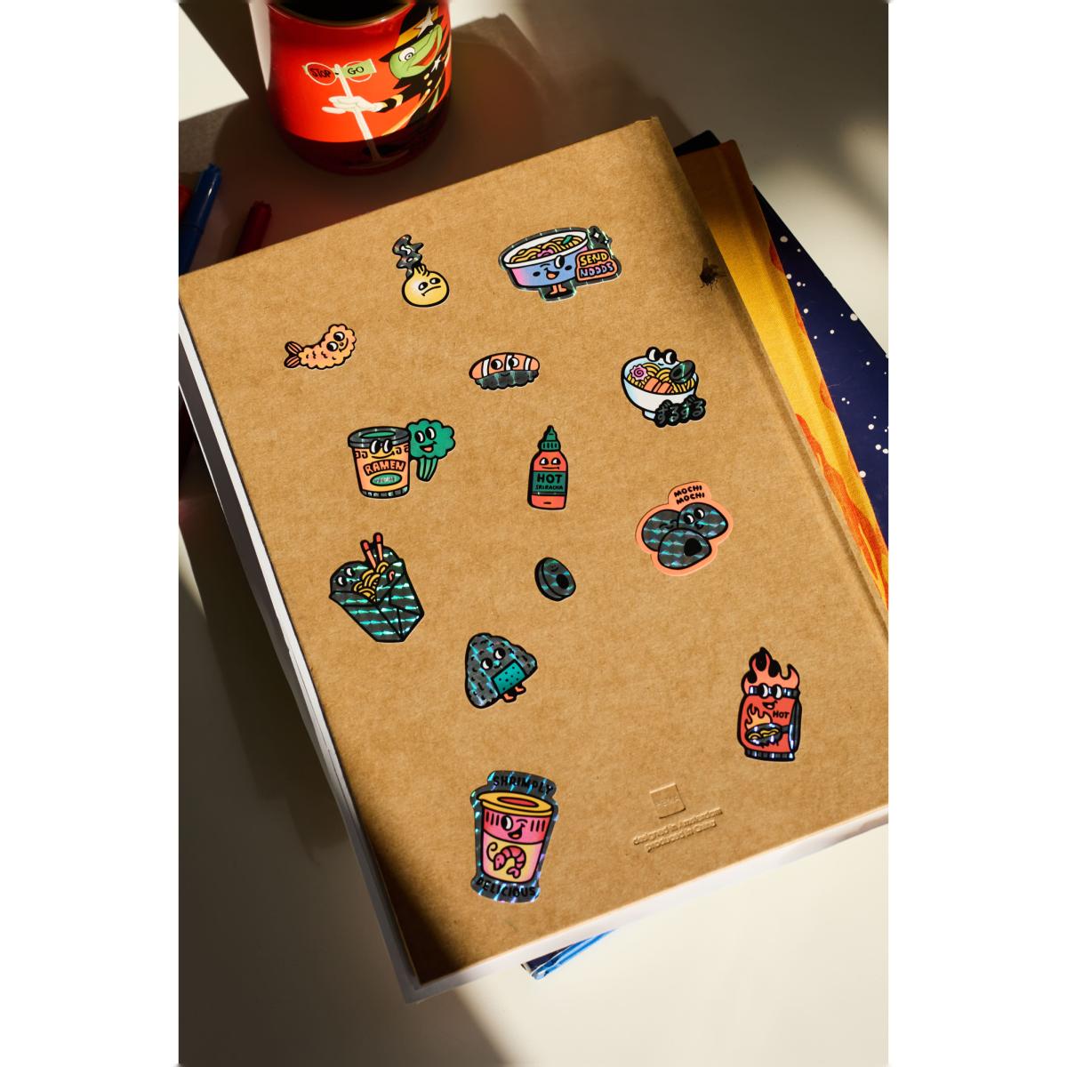 Autocolantes Omy Fabulous Stickers Big - Kitty 2