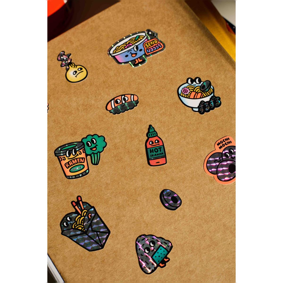 Autocolantes Omy Fabulous Stickers Big - Kitty 3