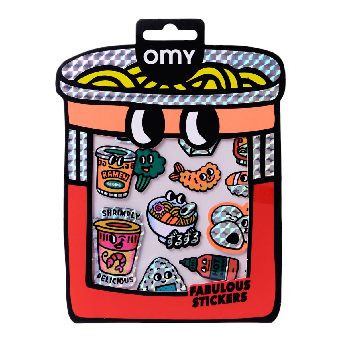 Autocolantes Omy Fabulous Stickers Big - Noodle 5