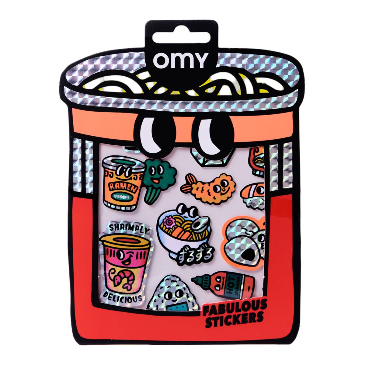 Autocolantes Omy Fabulous Stickers Big - Noodle 6
