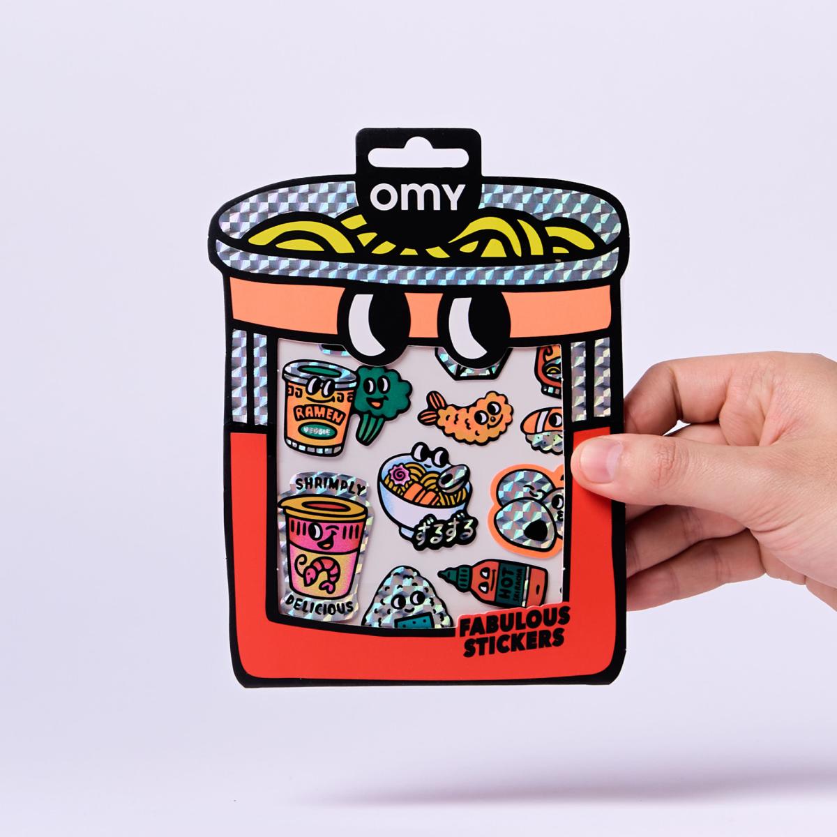 Autocolantes Omy Fabulous Stickers Big - Noodle 7