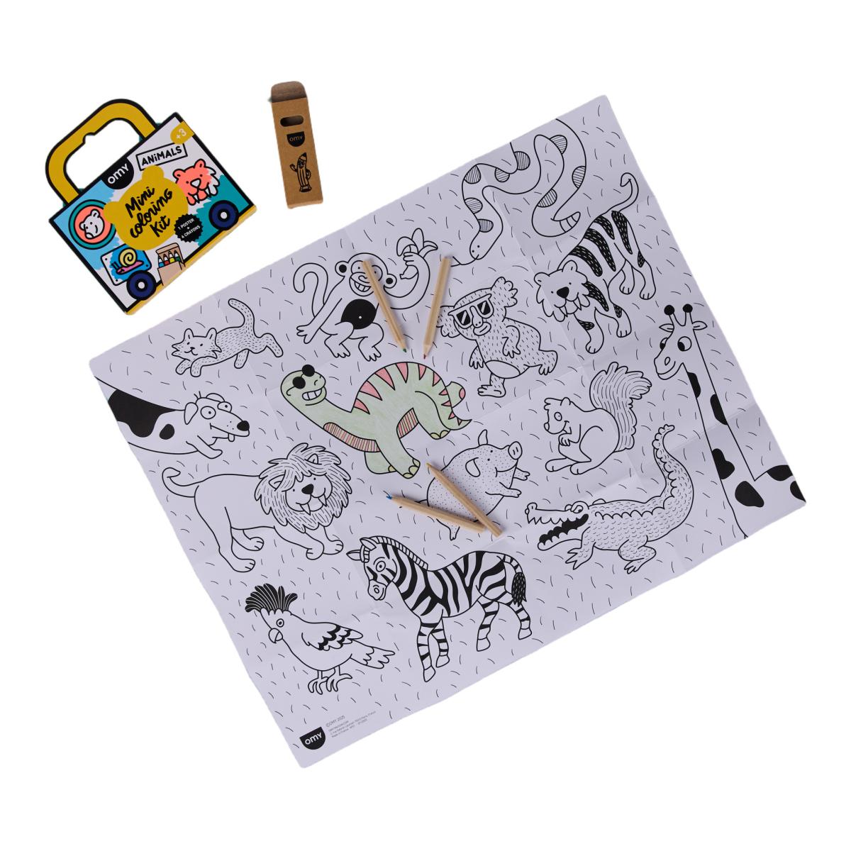 Imagen 7 de Libreta para colorear Omy Animales