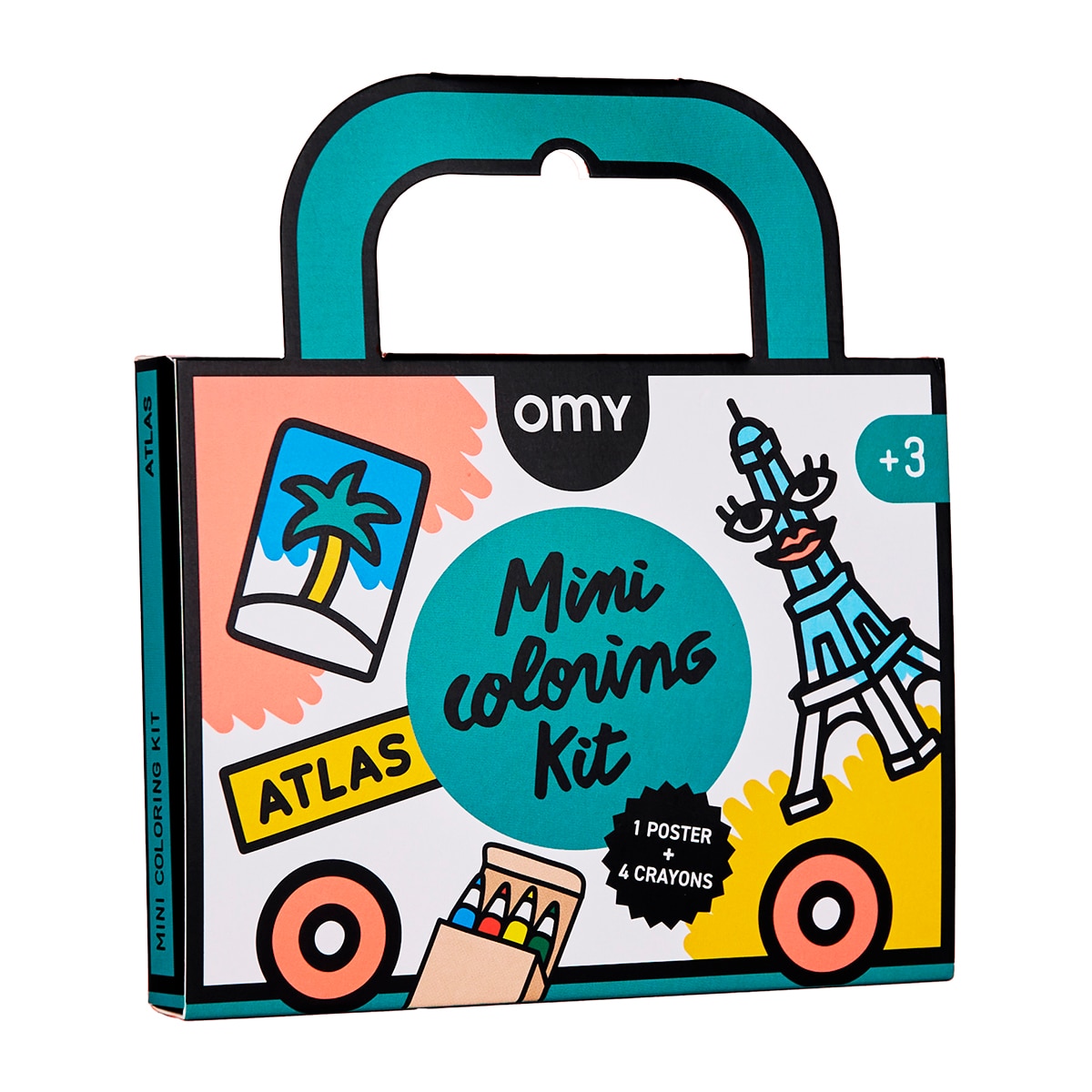 Imagem 0 de Caderno para Colorir Omy Atlas