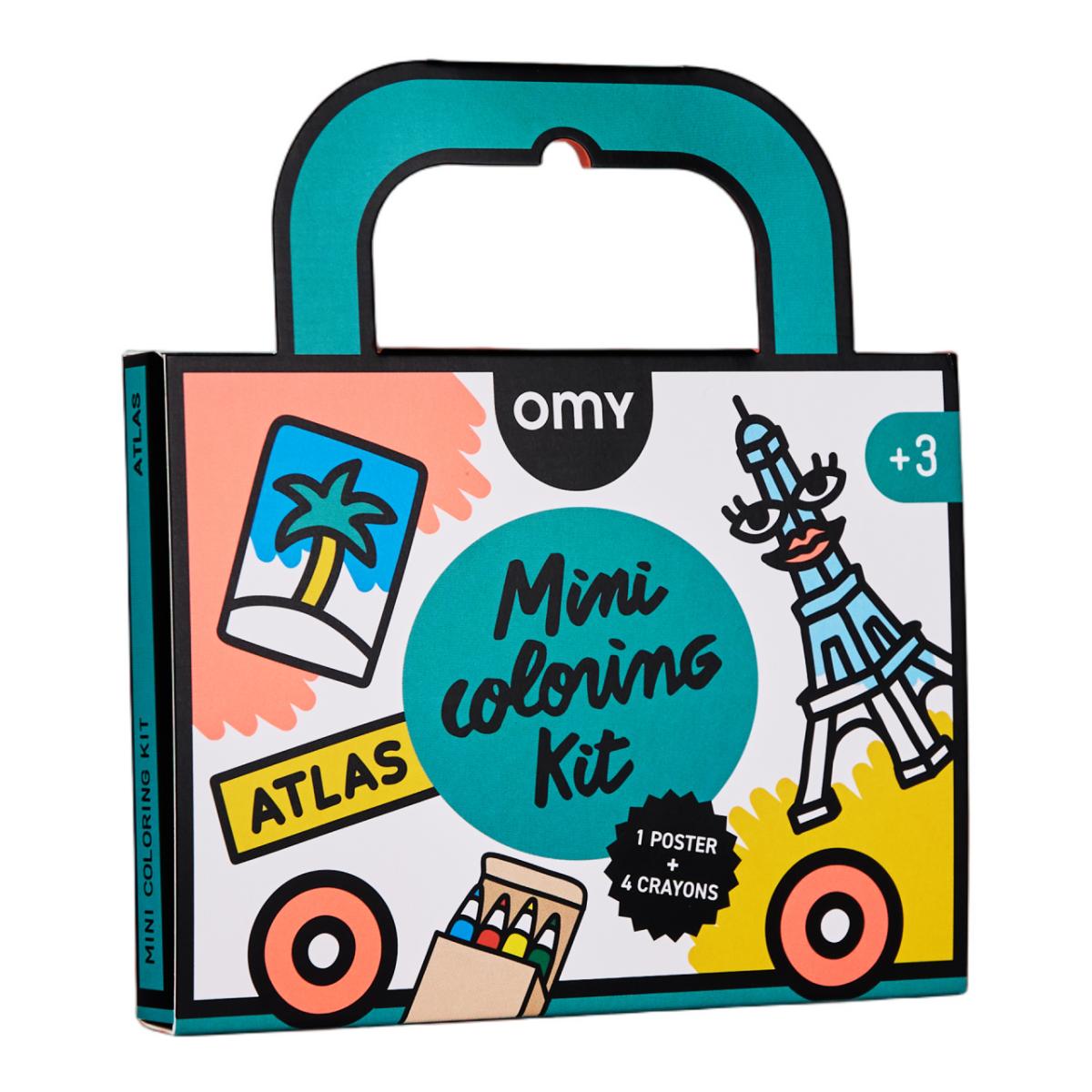Caderno para Colorir Omy Atlas 6