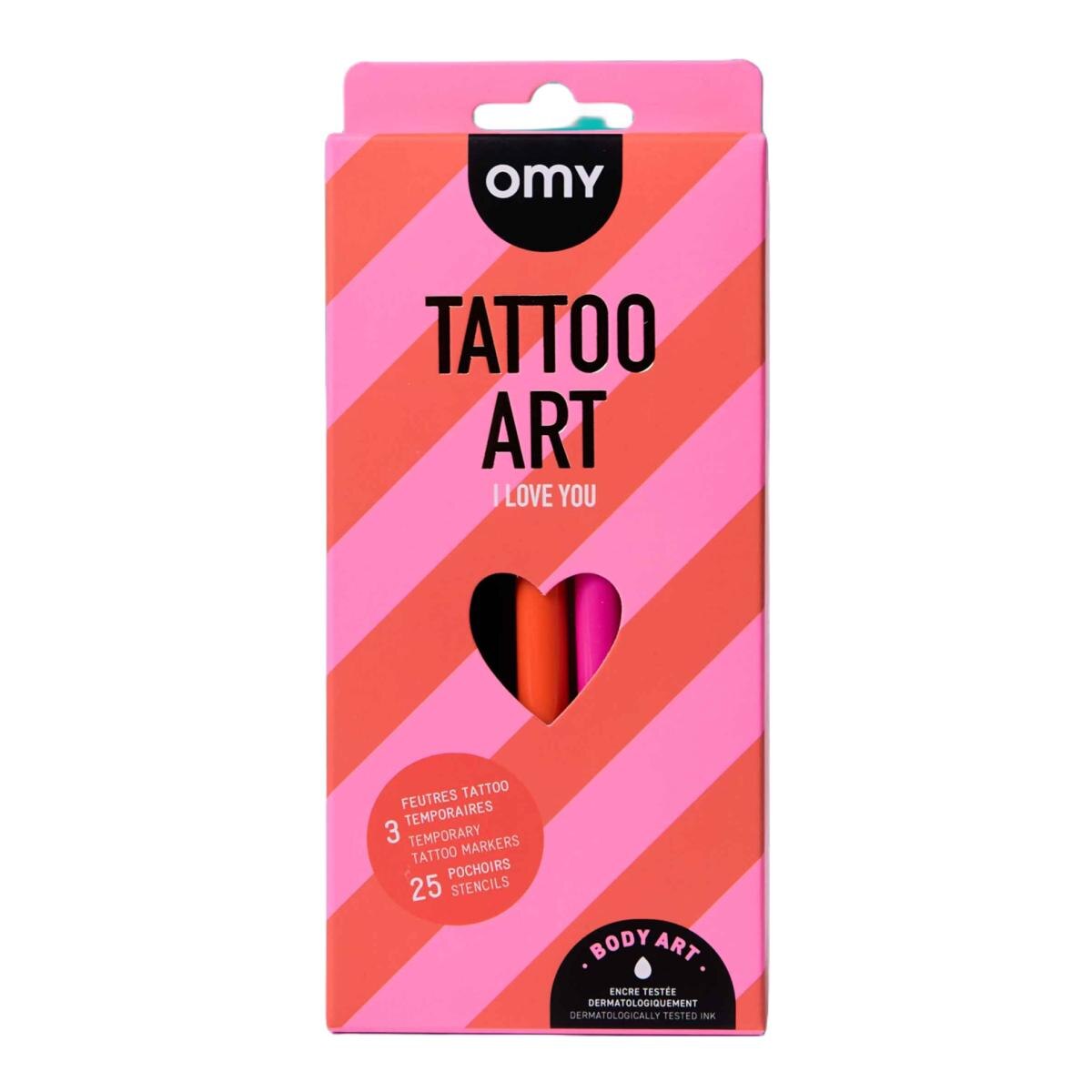 Tattoos Temporais Omy Tattoo Art I Love You 5