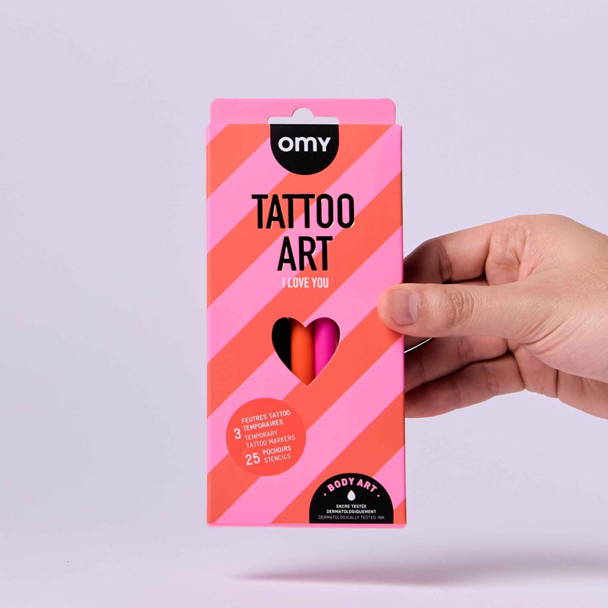 Tattoos Temporais Omy Tattoo Art I Love You 6