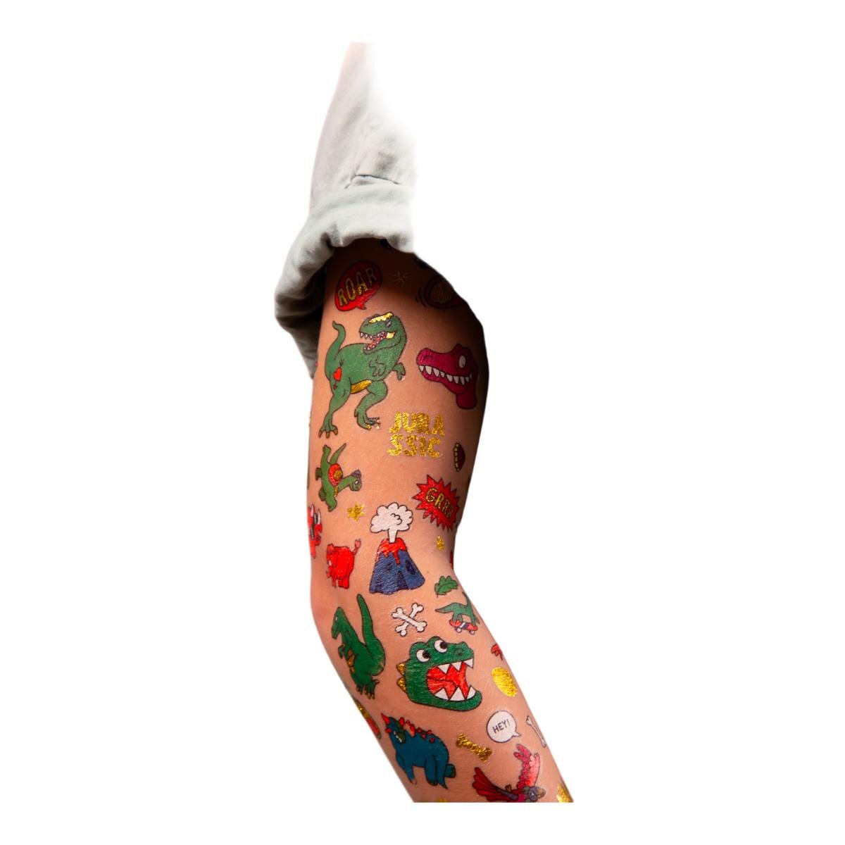 Tattoos temporales Omy Dino 5