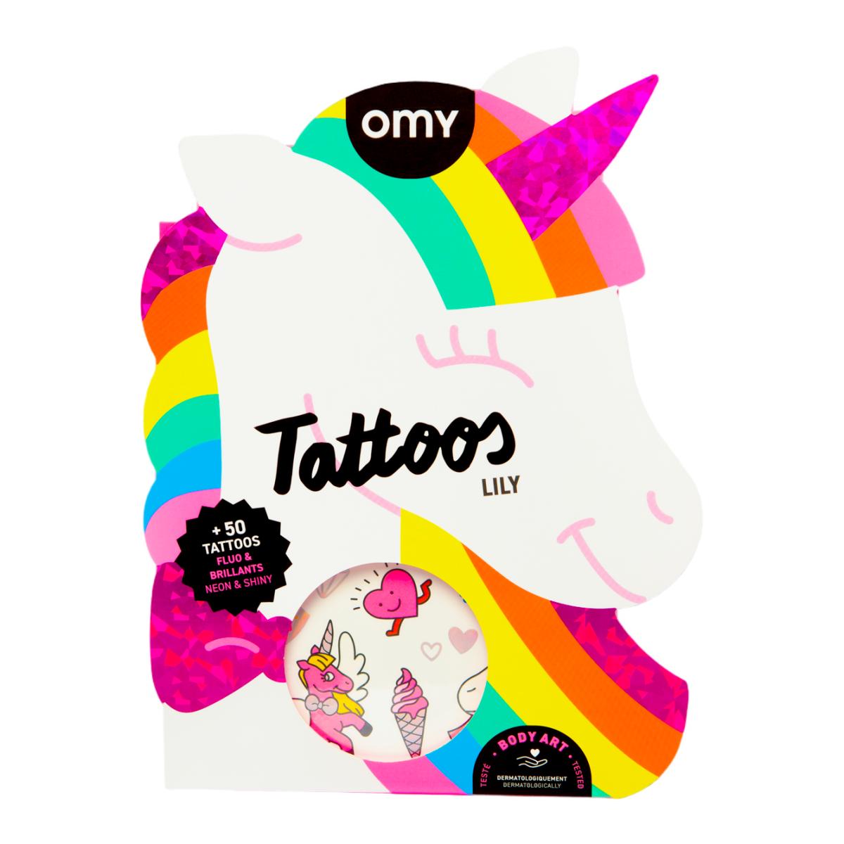 Imagen 6 de Tattoos temporales Omy Lilly