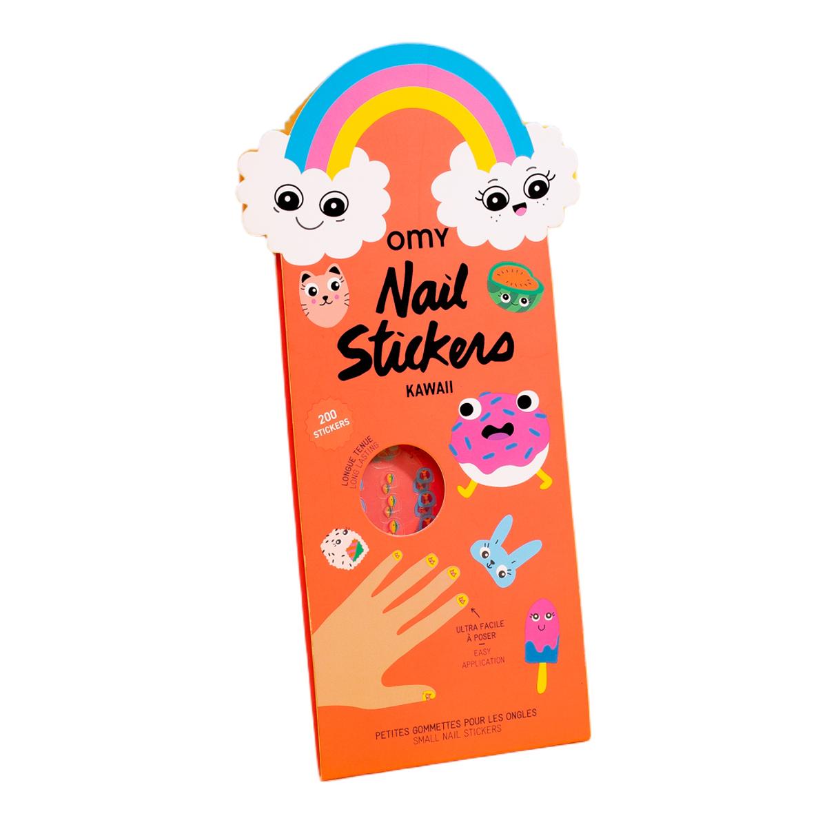 Pegatinas de uñas Omy Kawaï 4