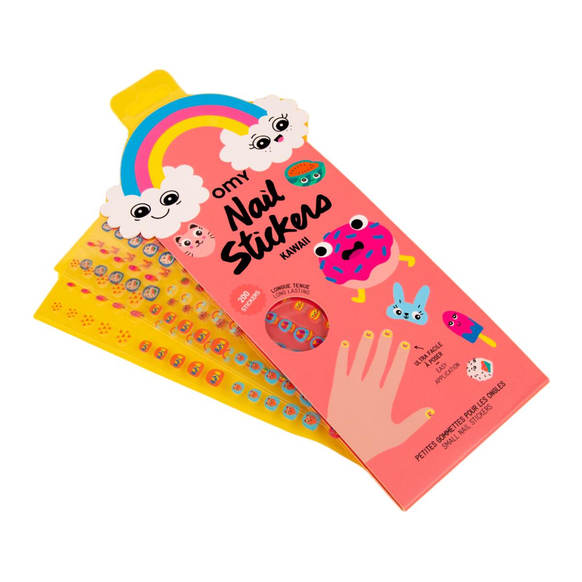 Pegatinas de uñas Omy Kawaï 5