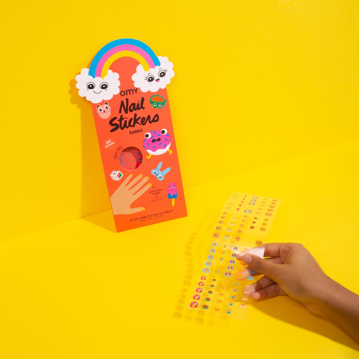 Pegatinas de uñas Omy Kawaï 7