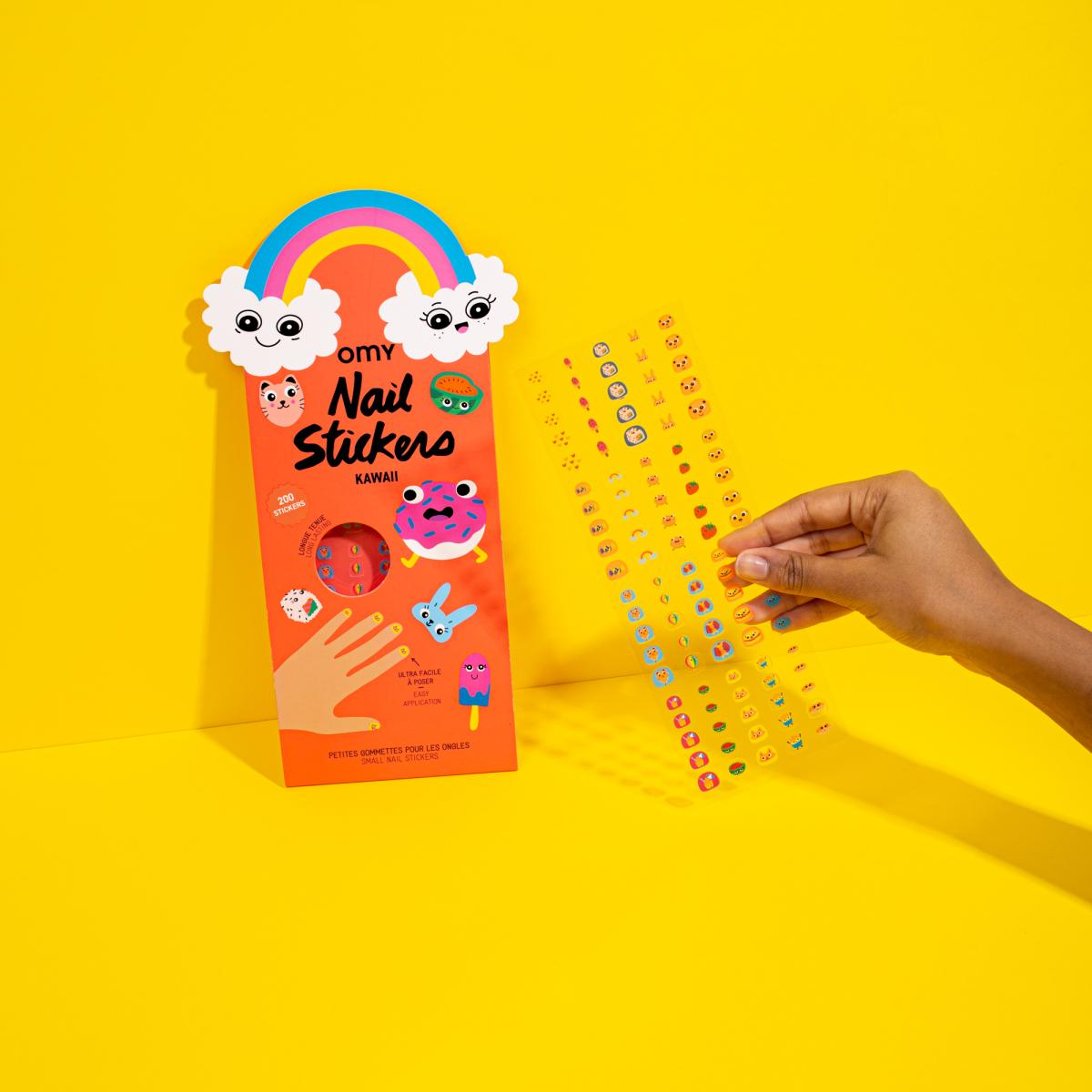 Pegatinas de uñas Omy Kawaï 8