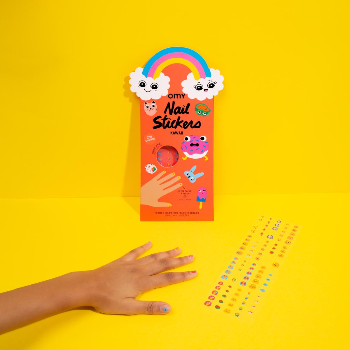 Pegatinas de uñas Omy Kawaï 9