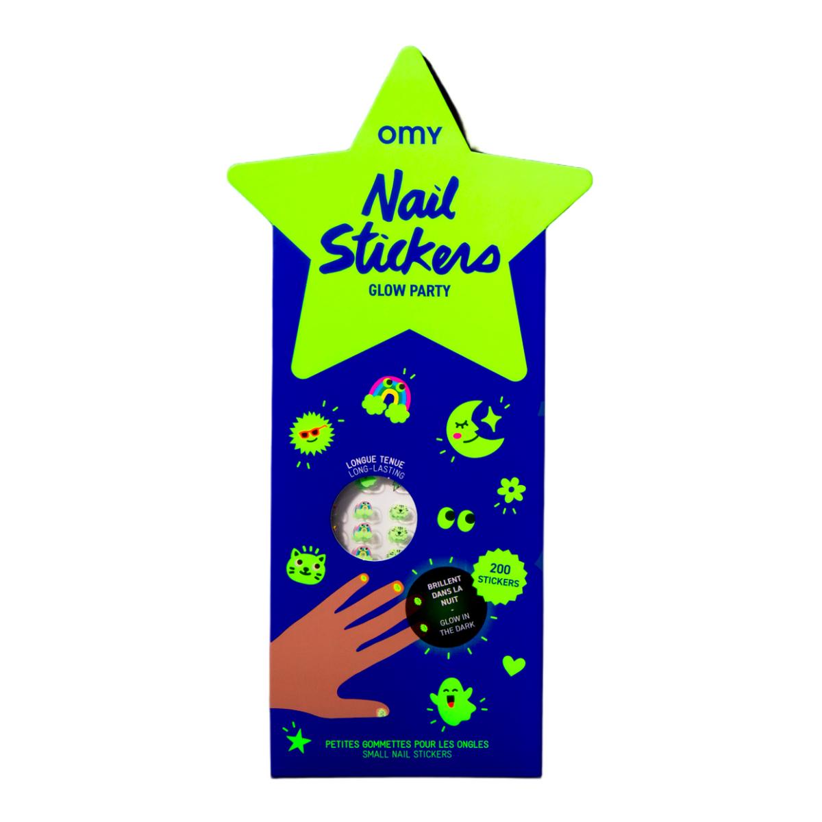 Autocolantes de Unhas Omy Glow Partt 4
