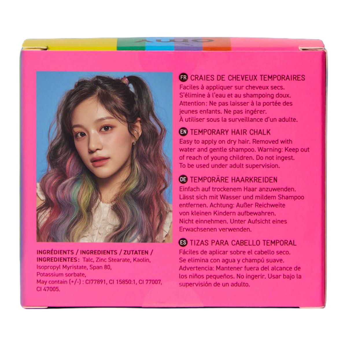Imagen 3 de Tizas de pelo Omy Rainbow