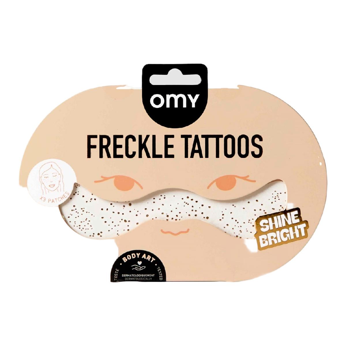Imagem 0 de Tatuagens Temporais Brilhantes Omy Freckle Tattoos Shine Bright