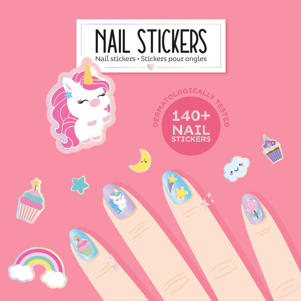 Autocolantes para Unhas Legami Unicorn 2