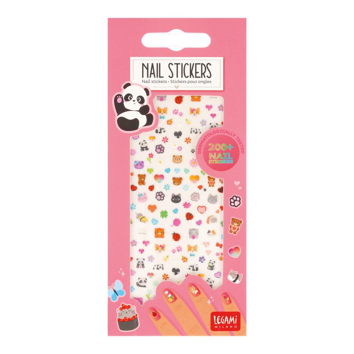Imagem 0 de Autocolantes para Unhas Legami Cute Animals