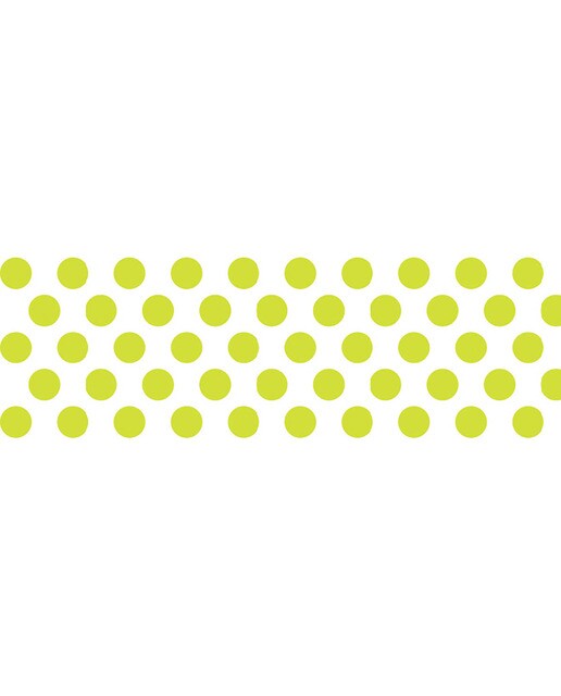 Masking Tape - Dot Lime 3