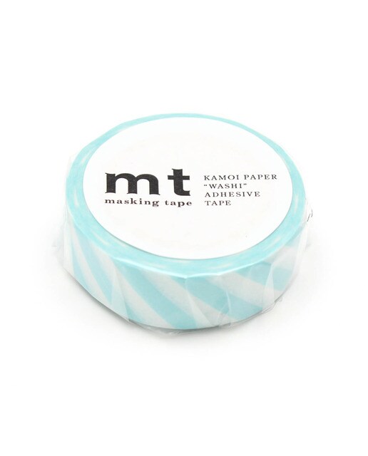 Masking Tape Stripe - Mint Blue 2