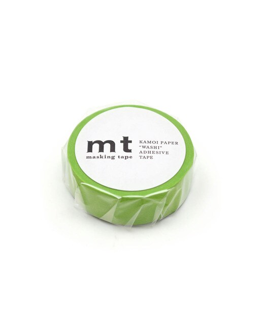 Masking tape MT matte yellow green 2