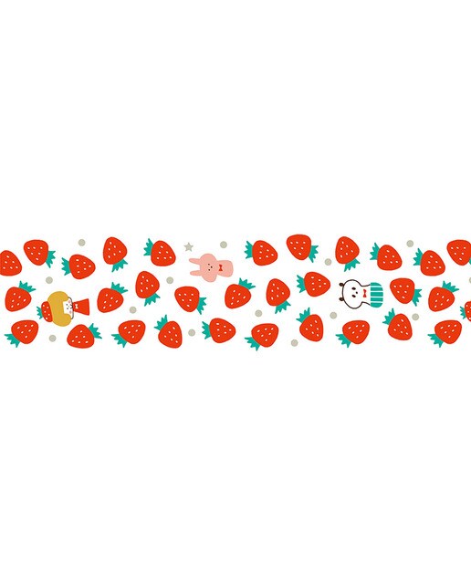 Masking Tape - Straberry 4