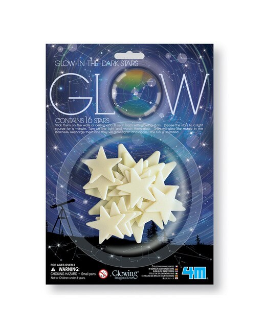 Autocolantes Glow 4M Stars 1