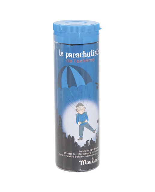 Paraquedista Moulin Roty azul 1