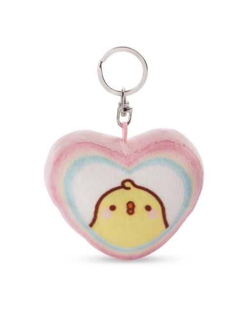 Porta-Chaves Piu Piu com Forma de Coração - 8 cm 1