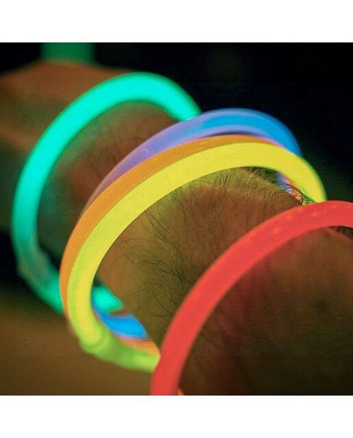 Pack 5 Pulseiras Néon 1