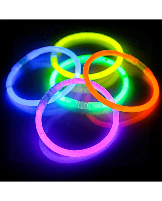 Pack 5 Pulseiras Néon 2