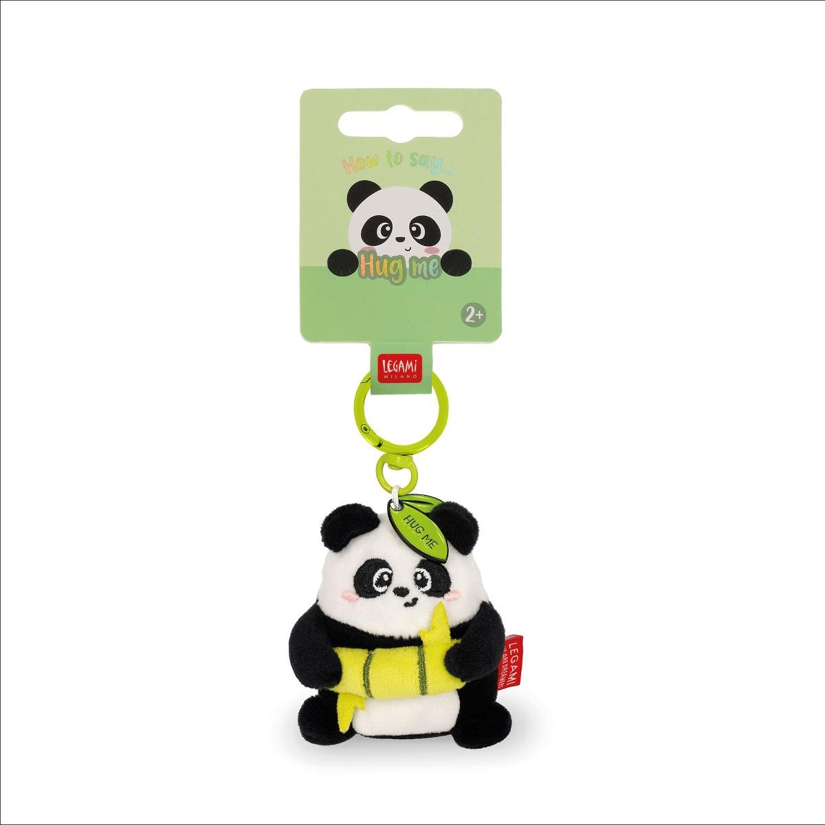 Porta-chaves com peluche Legami Panda 4