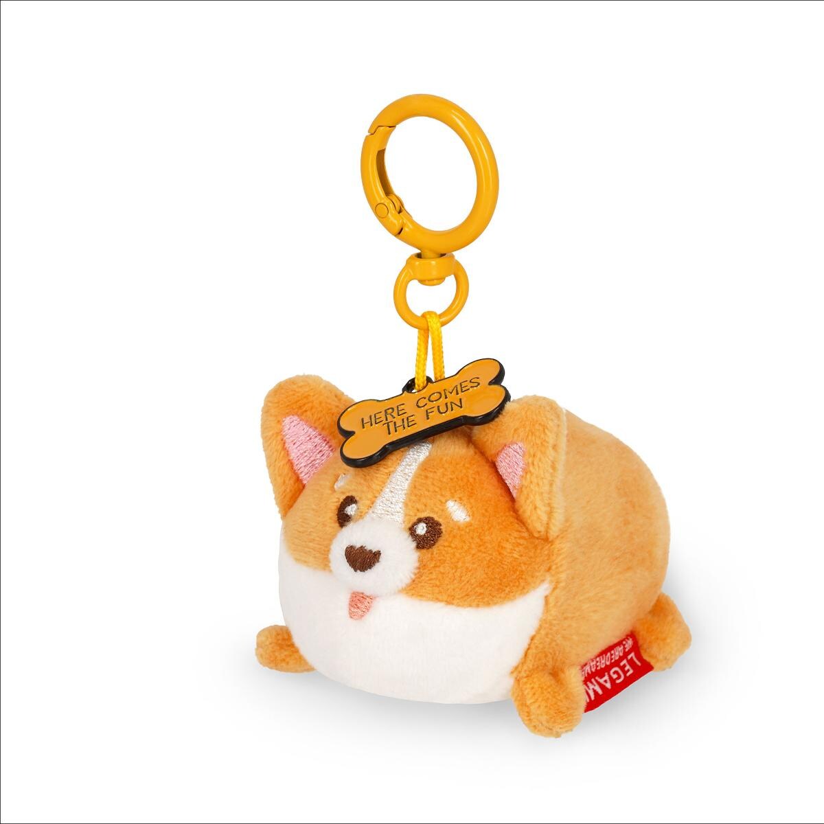 Porta-chaves com peluche Legami Corgi 2