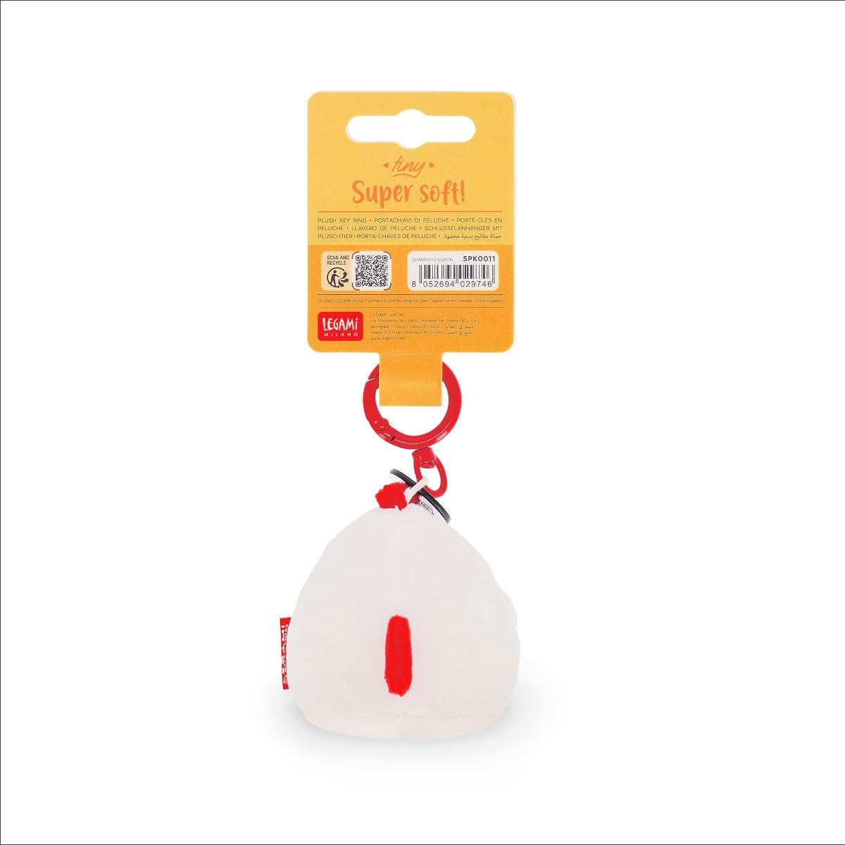 Porta-chaves com peluche Legami Hen 5