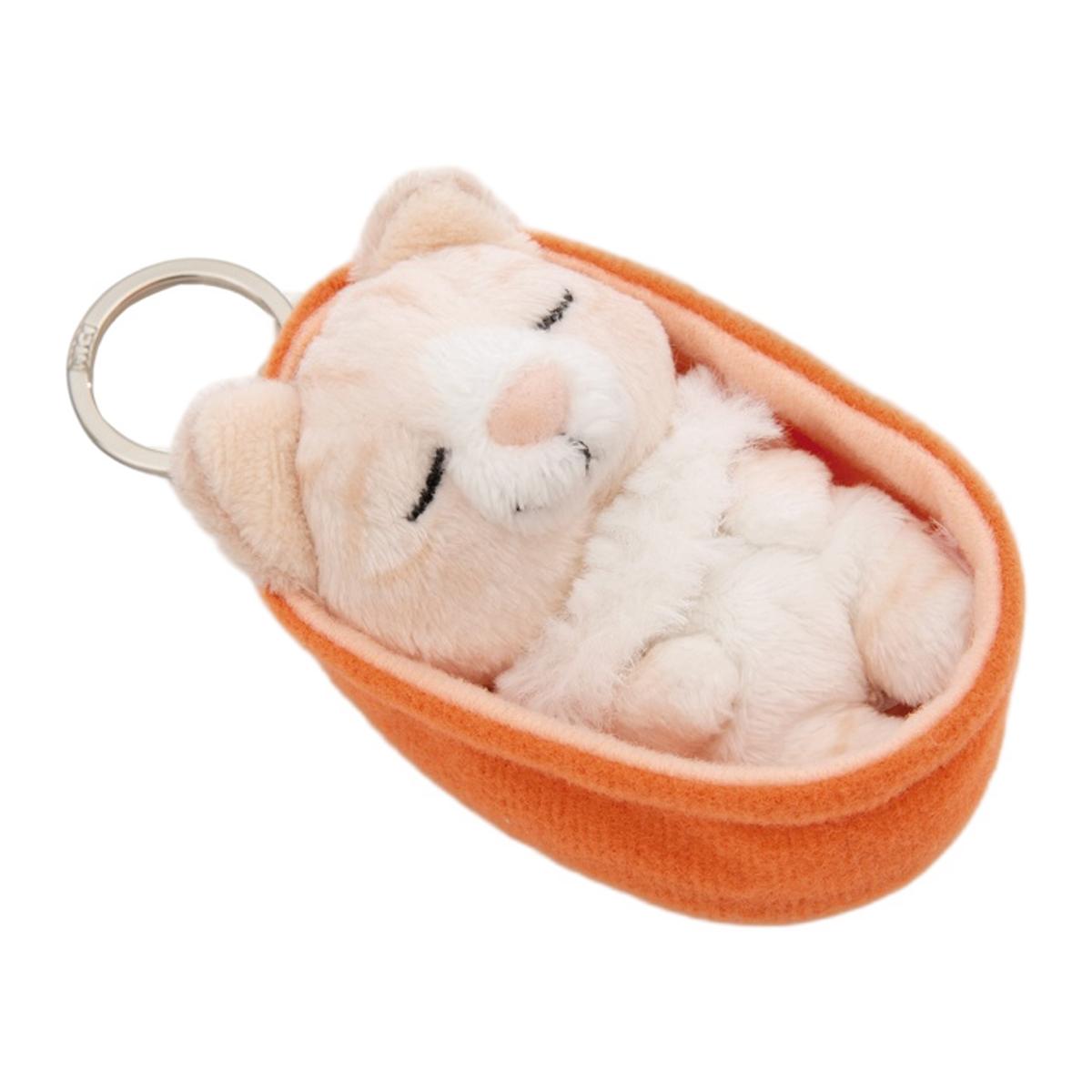 Porta-chaves NICI cat bege 8cm 2