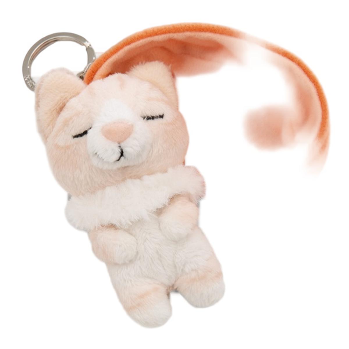 Porta-chaves NICI cat bege 8cm 3