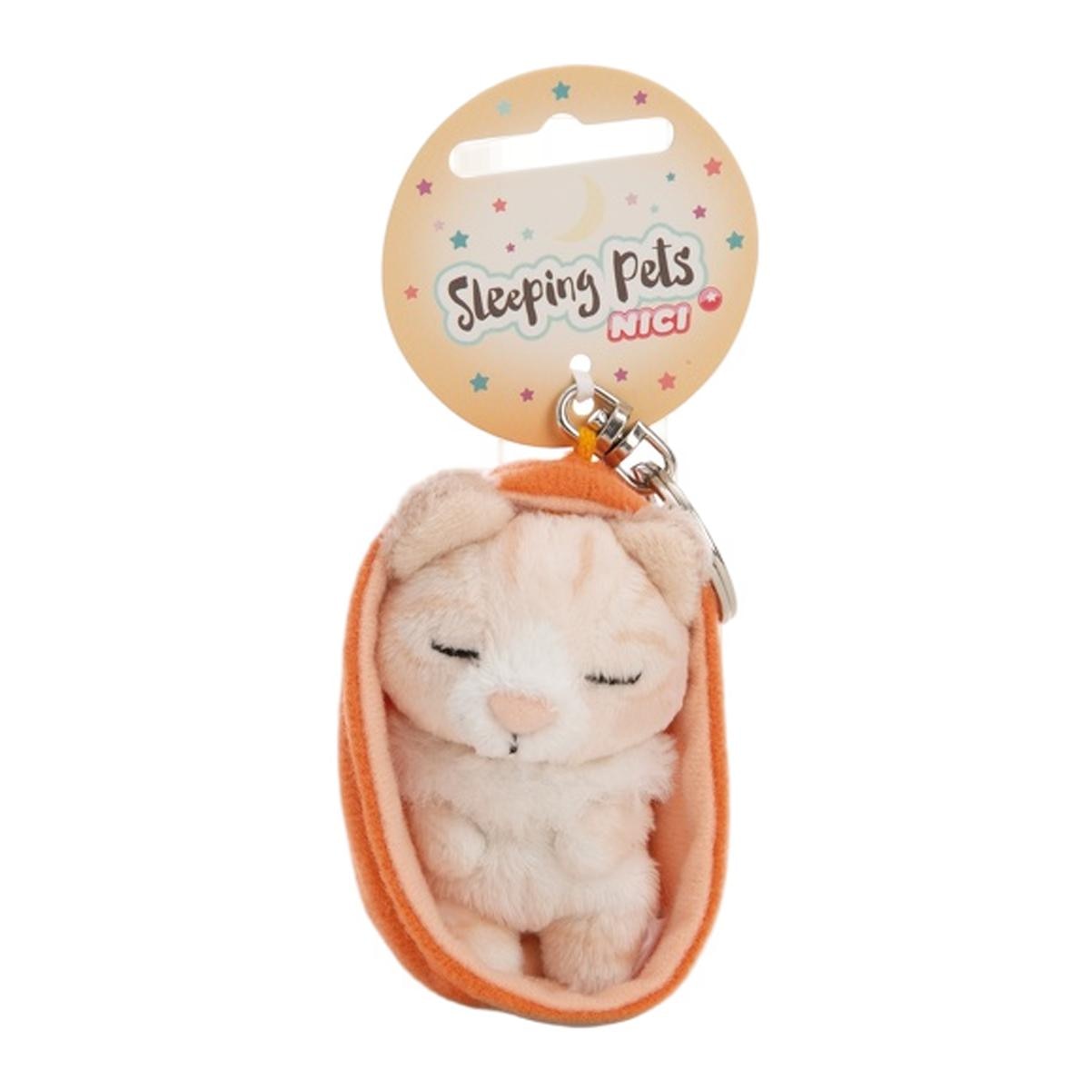 Porta-chaves NICI cat bege 8cm 4