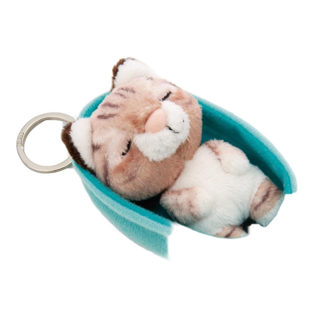 Porta-chaves às riscas de gato NICI 8cm 2