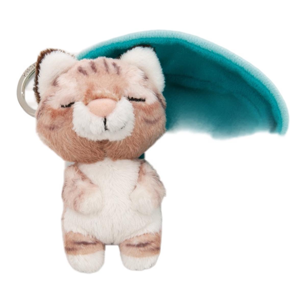 Porta-chaves às riscas de gato NICI 8cm 3