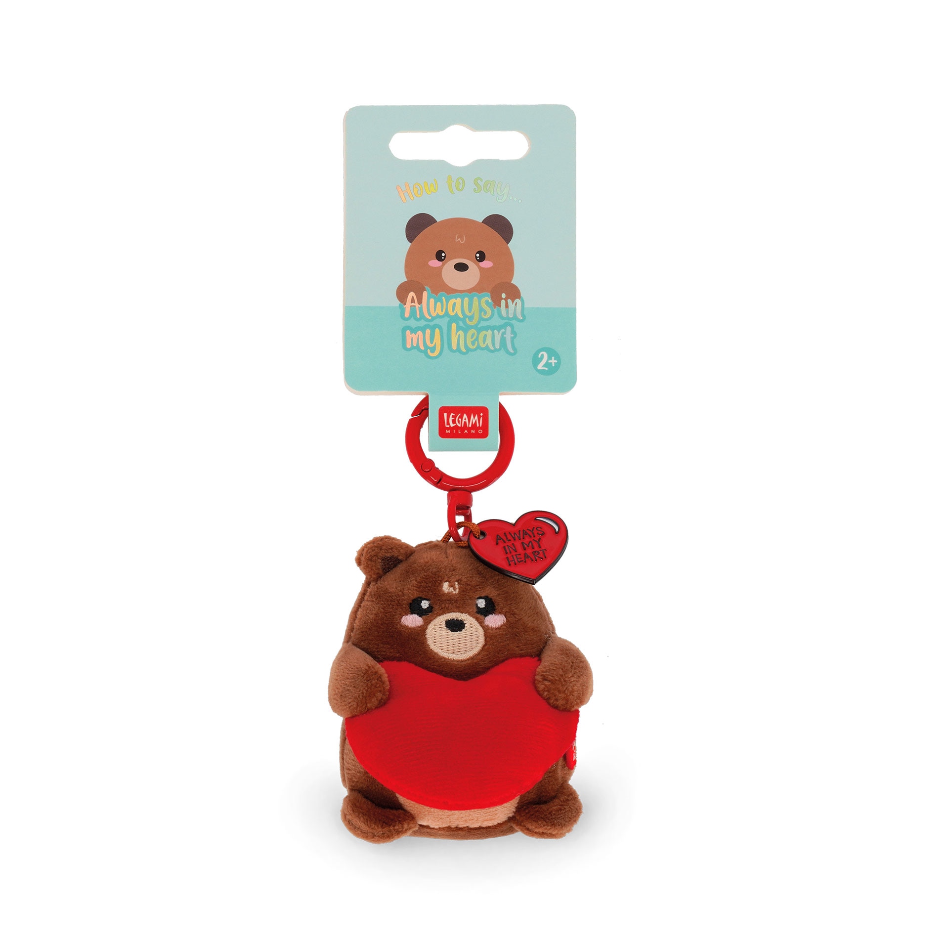 Porta-Chaves de Peluche Legami Teddy Bear 4