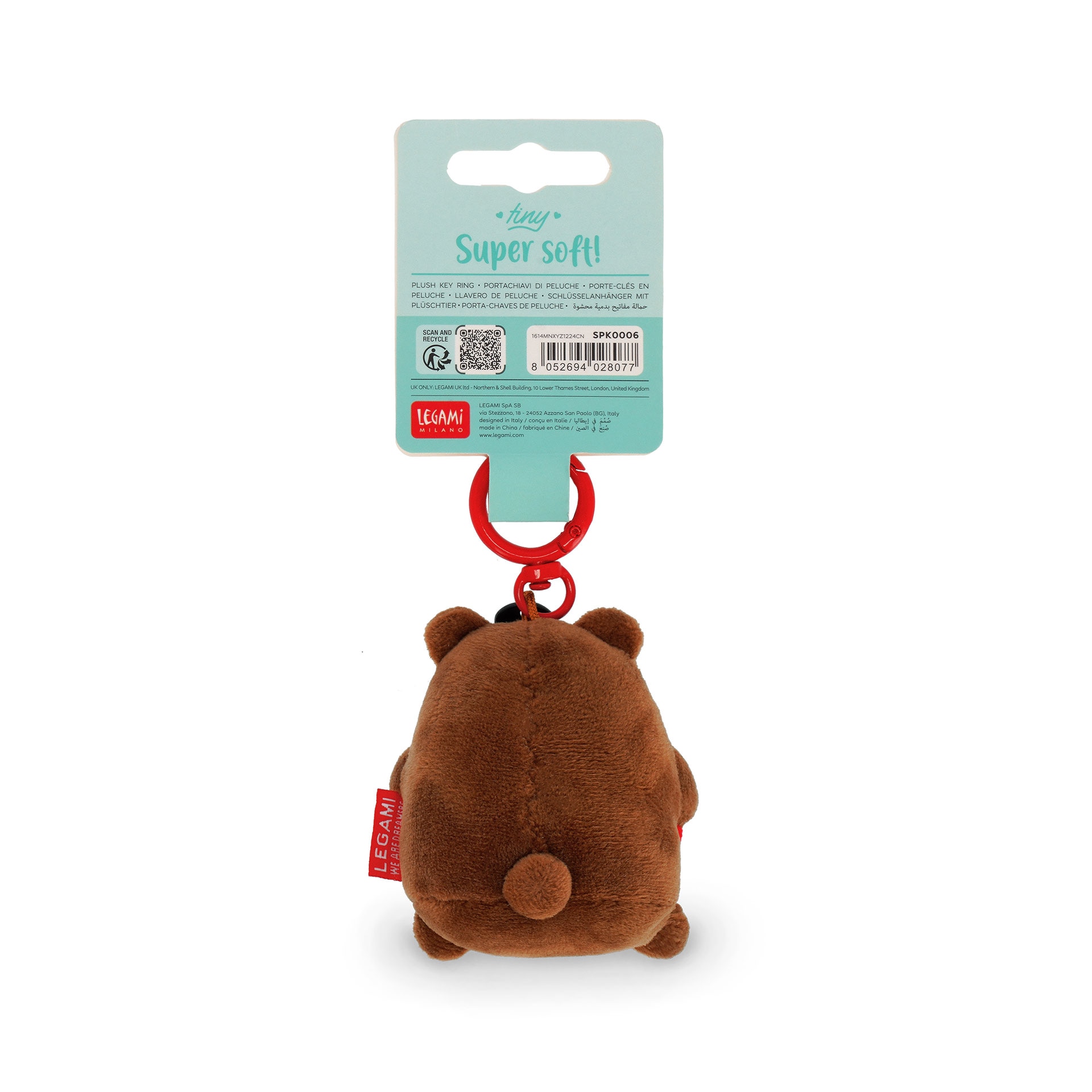 Porta-Chaves de Peluche Legami Teddy Bear 5