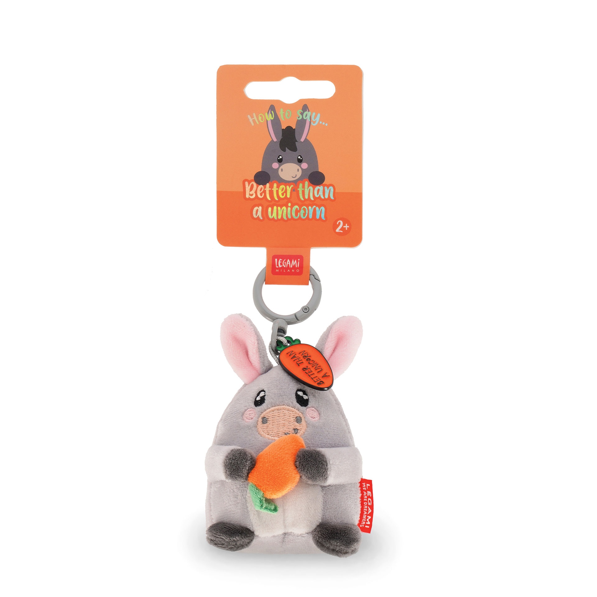 Porta-Chaves de Peluche Legami Donkey 4