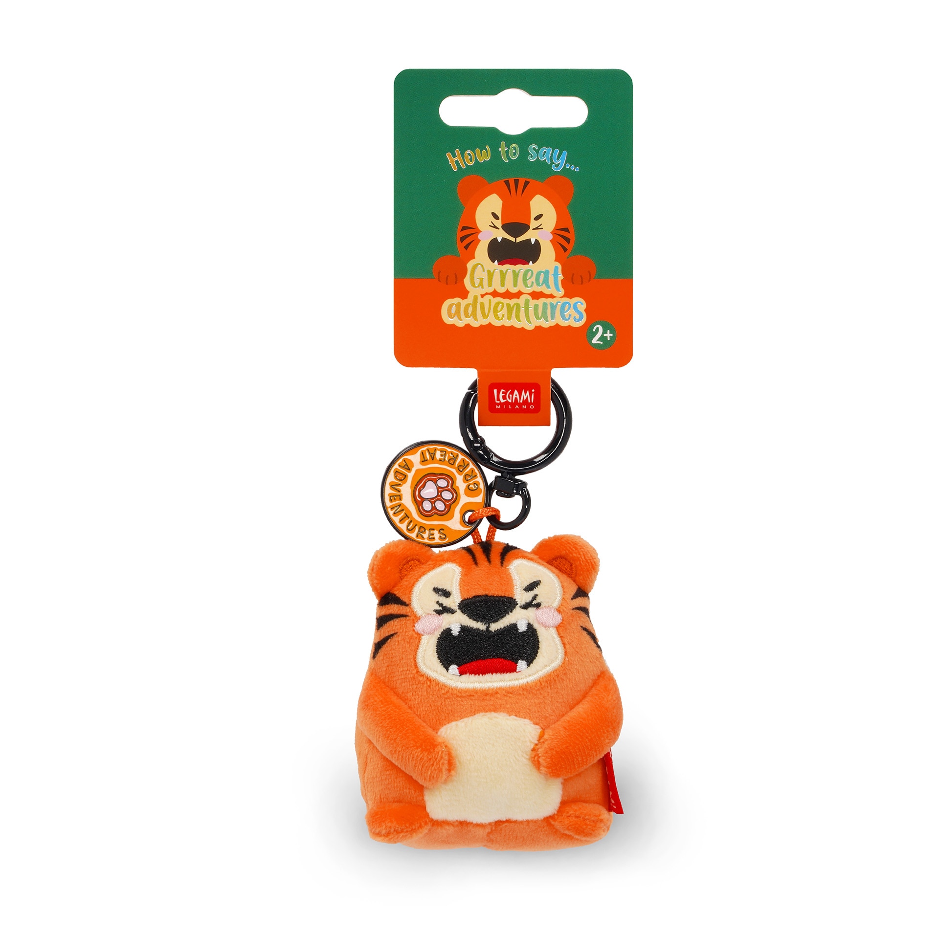 Porta-Chaves de Peluche Legami Tiger 4