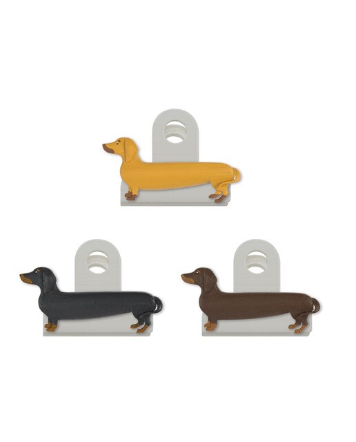 Kikkerland - Pinzas de Perros Kikkerland para Bolsas.
