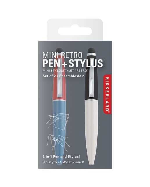 Mini Caneta esferográfica Retro Estilete Kikkerland Ecrã Táctil 1