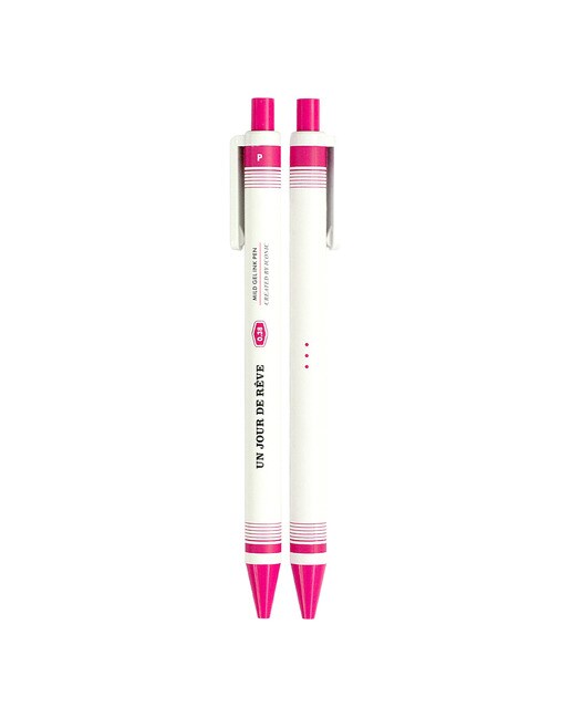 Imagem 0 de Caneta esferográfica de gel Tinta rosa Ponta de 0,38 mm