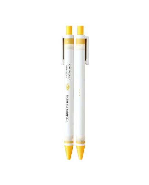 Imagem 0 de Caneta esferográfica de gel Tinta amarela Ponta de 0,38 mm