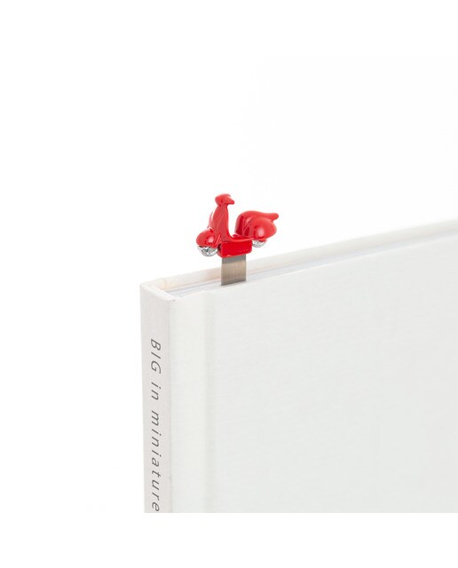 Marca livros Metalmorphose Vespa vermelho 3